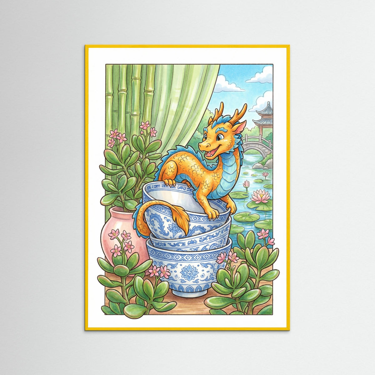 Yellow Wood Fortunes Bloom