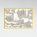 Yellow Wood Fractured Light 2 Poster