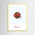 Fraise Poster – plakat og kunsttryk