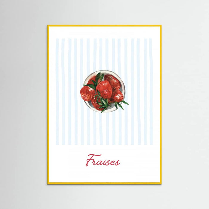 Fraise Poster – plakat og kunsttryk