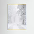 Yellow Wood Frozen Calm