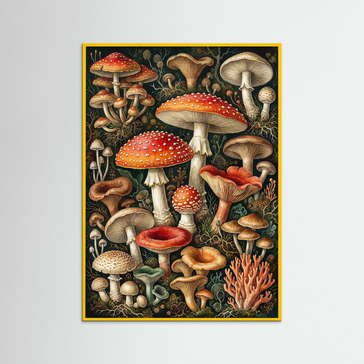 Yellow Wood Fungal Fantasy