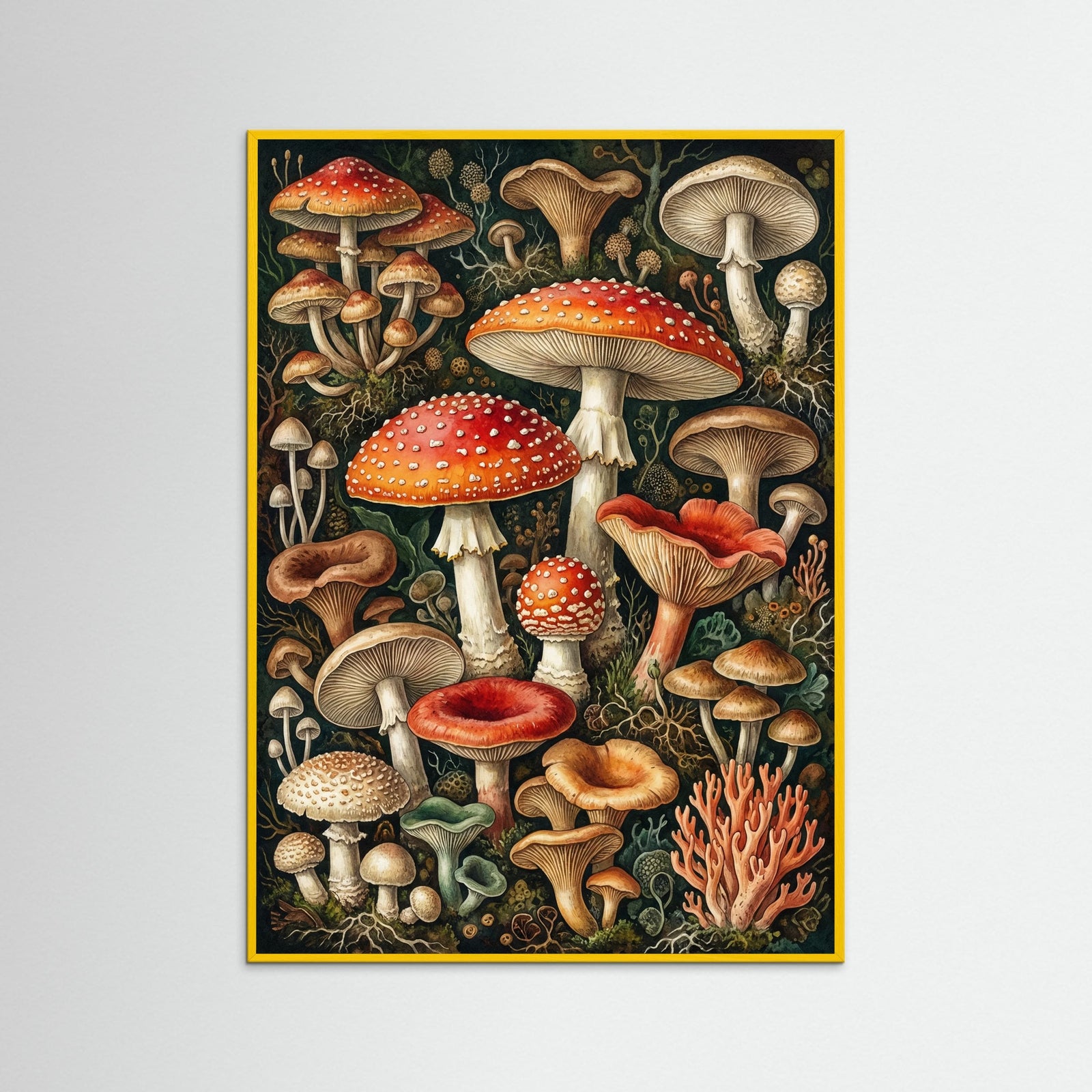 Yellow Wood Fungal Fantasy