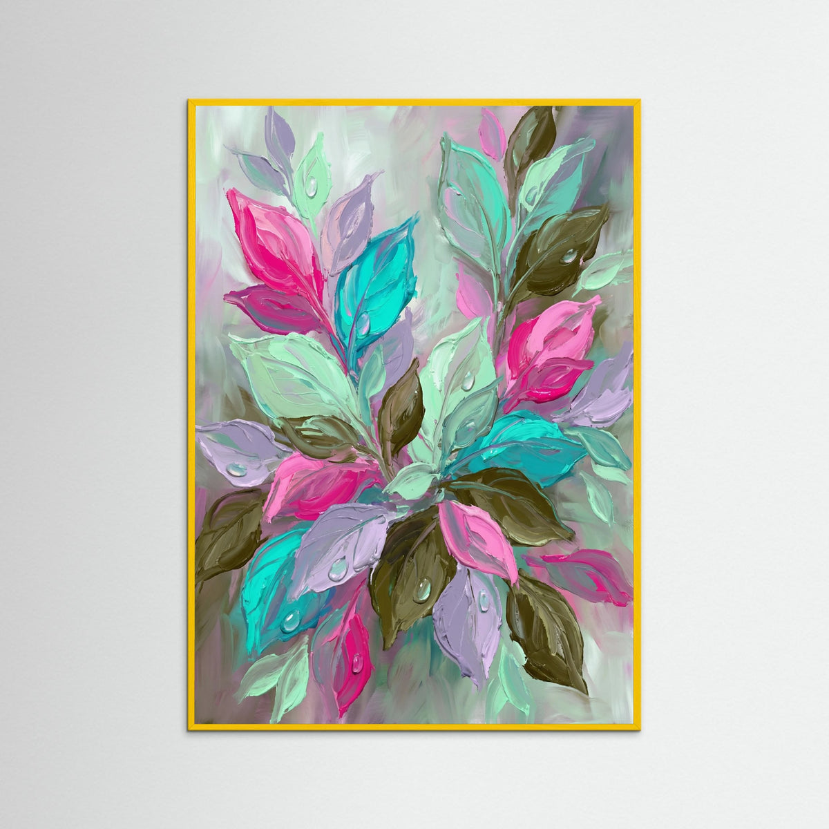 Yellow Wood Garden Strokes