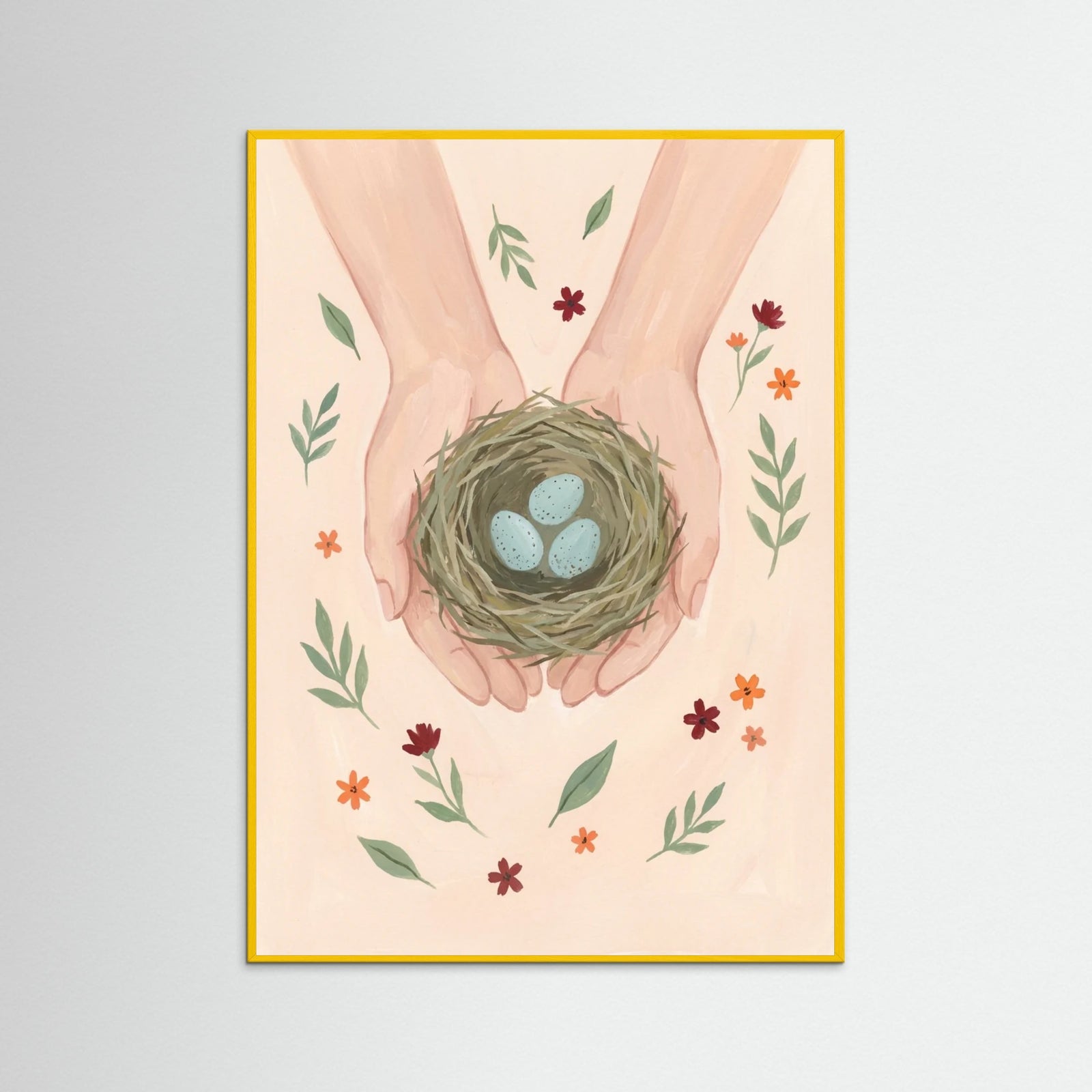 Yellow Wood Gentle Blooms