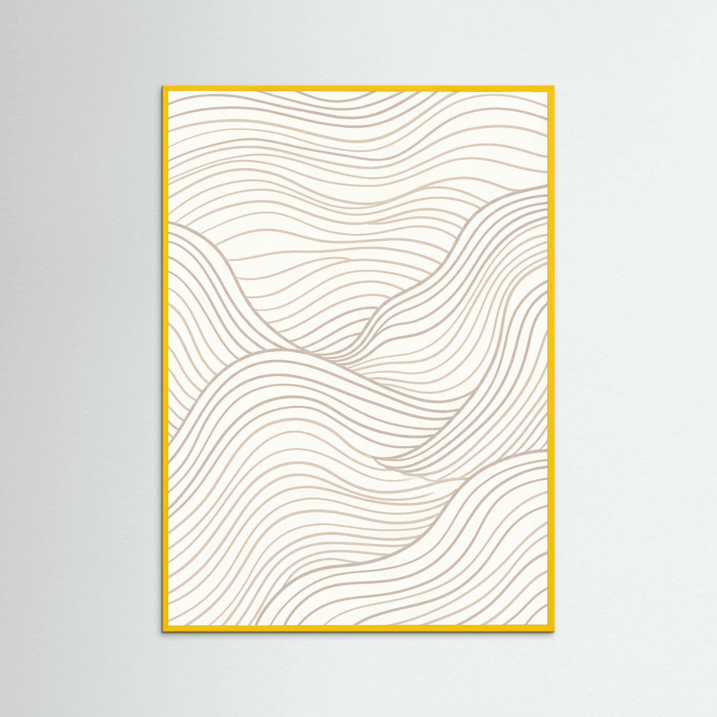 Yellow Wood Gentle Curves