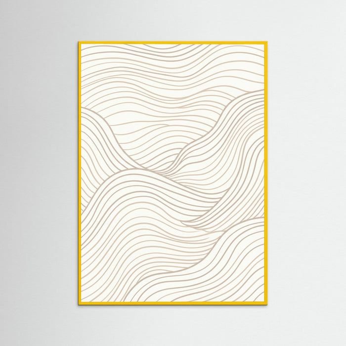 Yellow Wood Gentle Curves