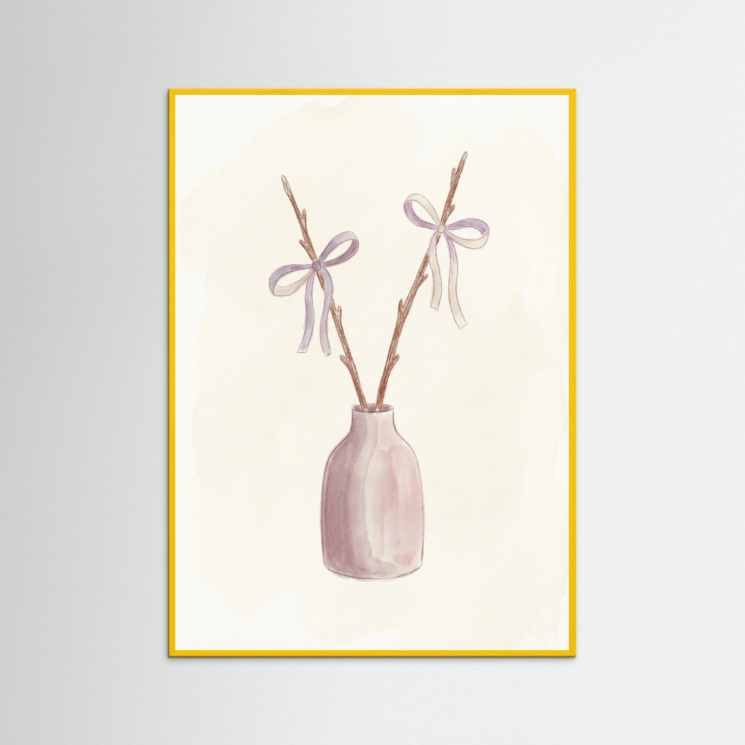 Yellow Wood Gentle Gaze