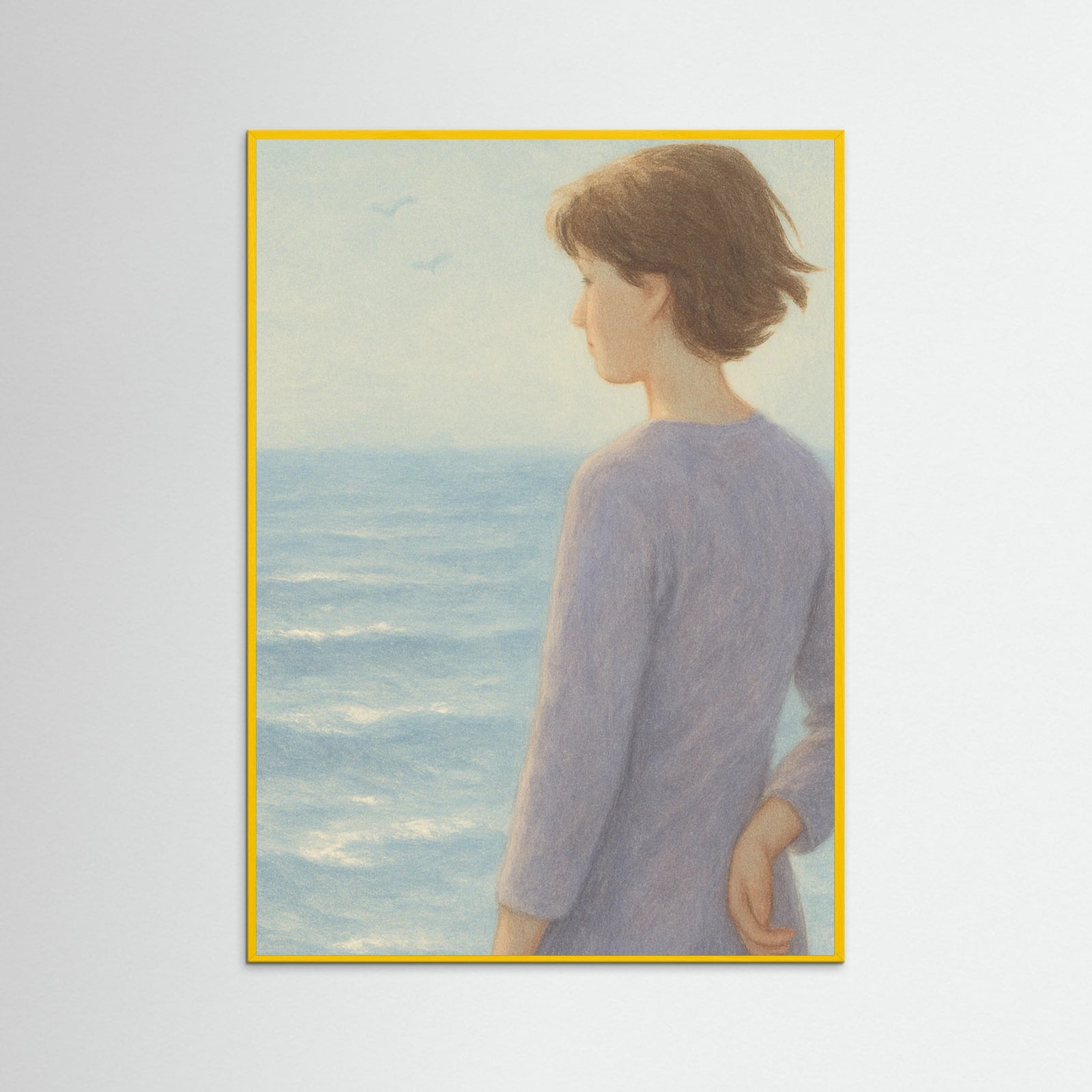 Yellow Wood Gentle Waves