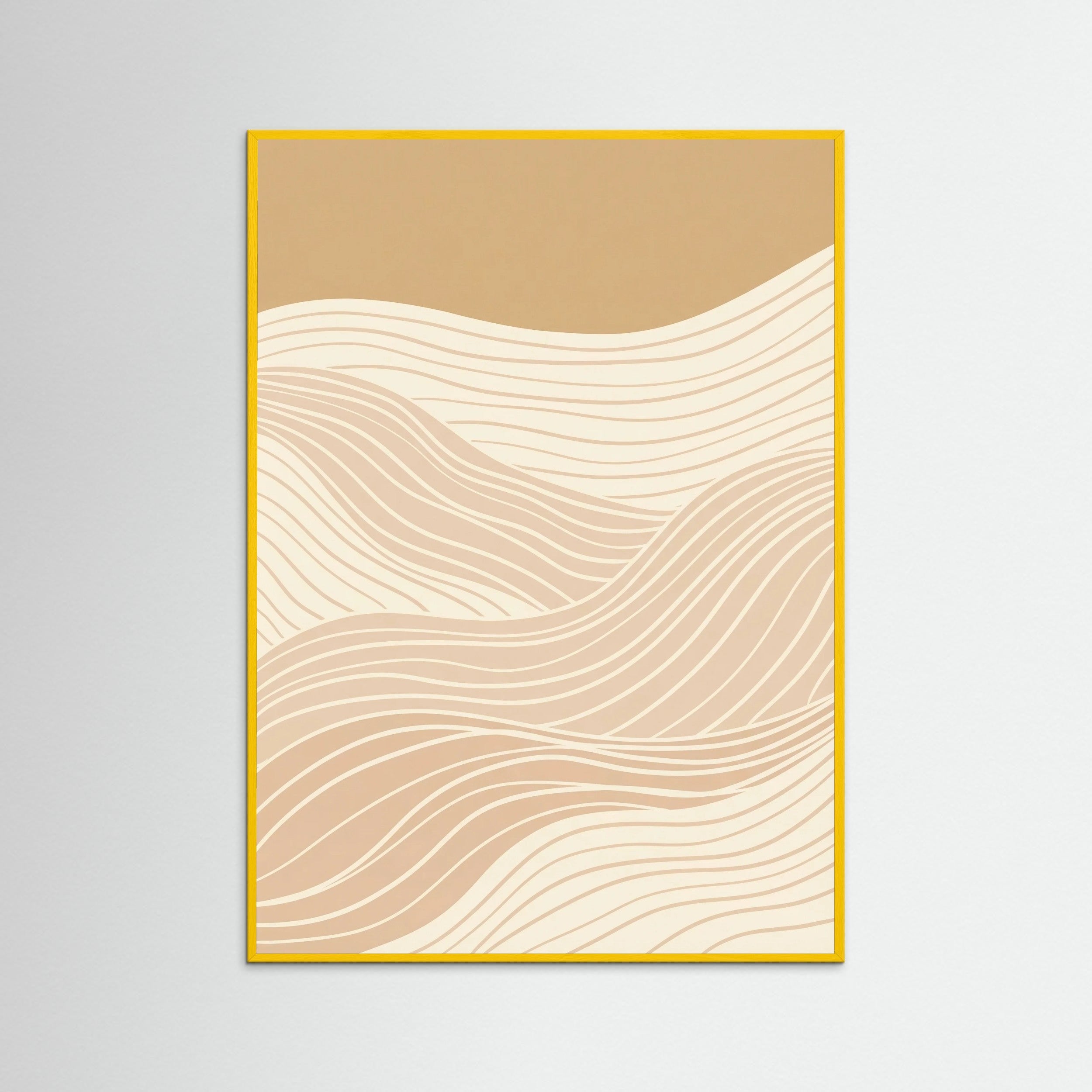 Yellow Wood Gentle Waves