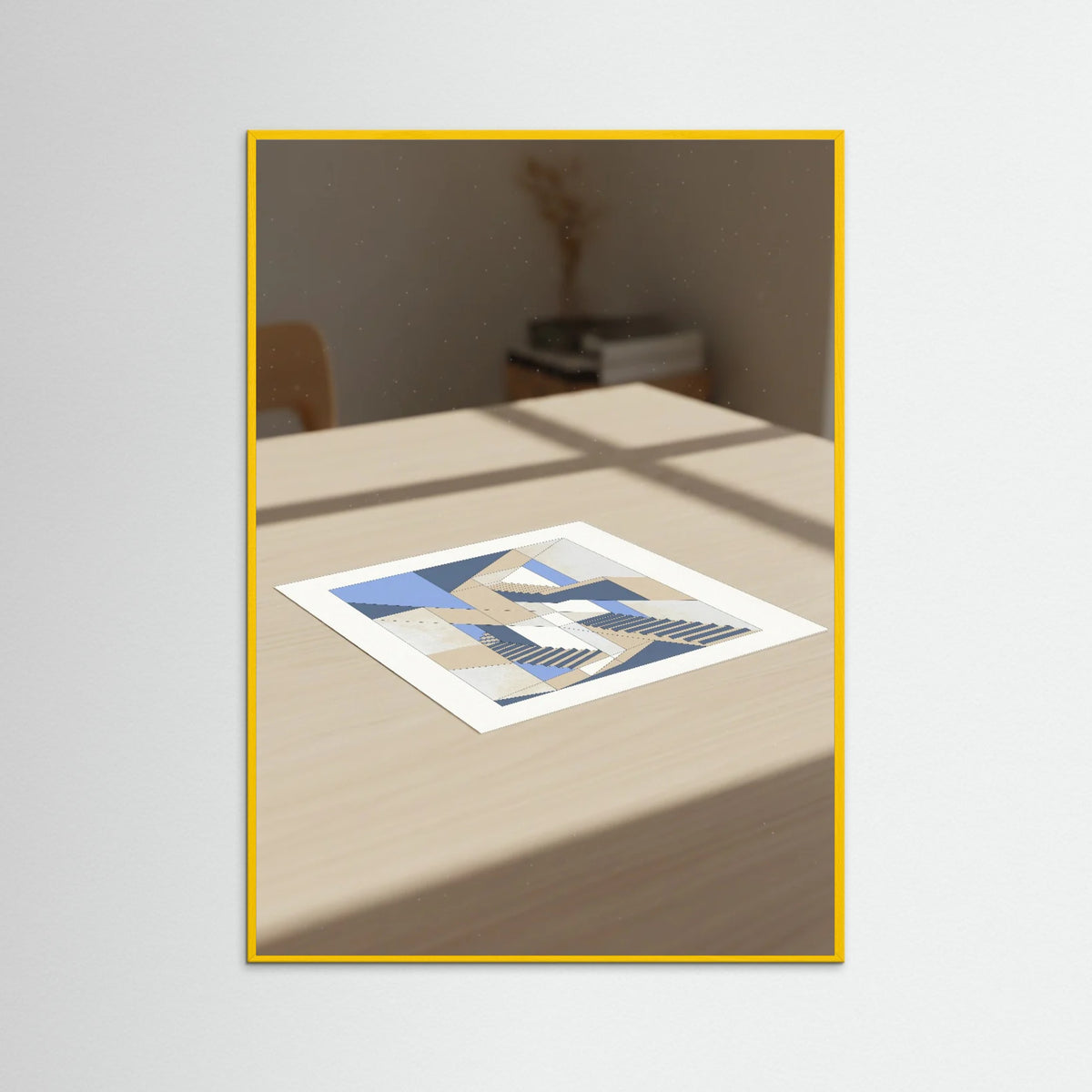 Yellow Wood Geometric Aperture