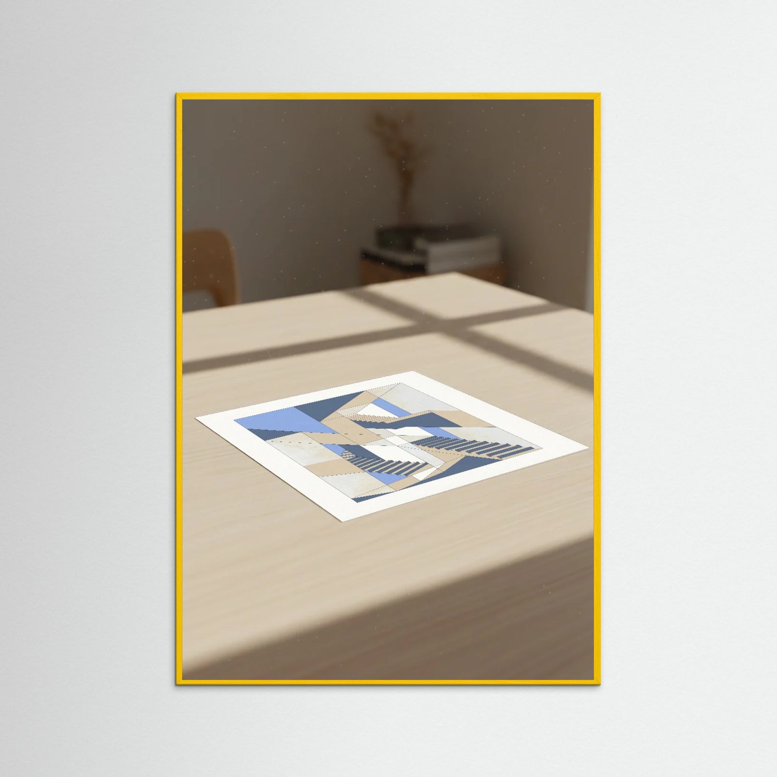 Yellow Wood Geometric Aperture
