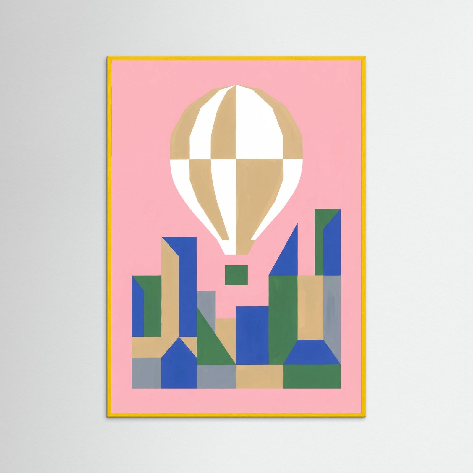 Yellow Wood Geometric Ascent