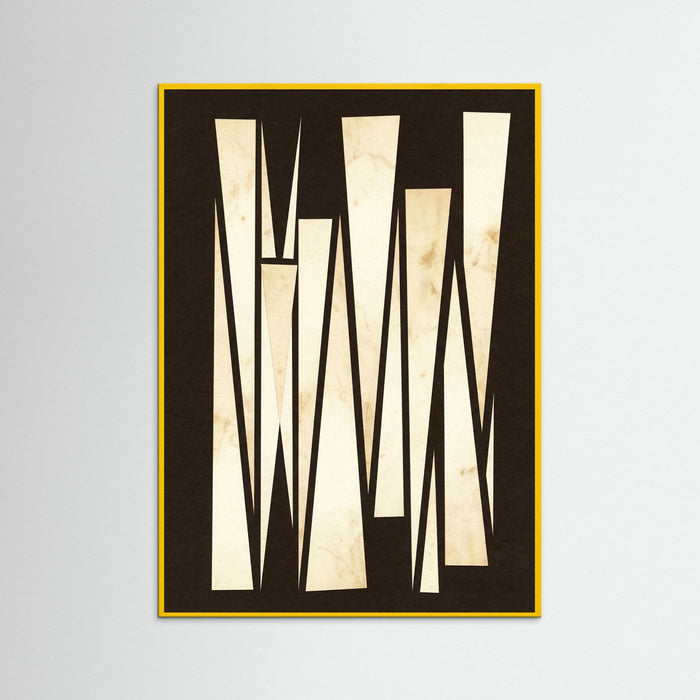 Yellow Wood Geometric Contrasts