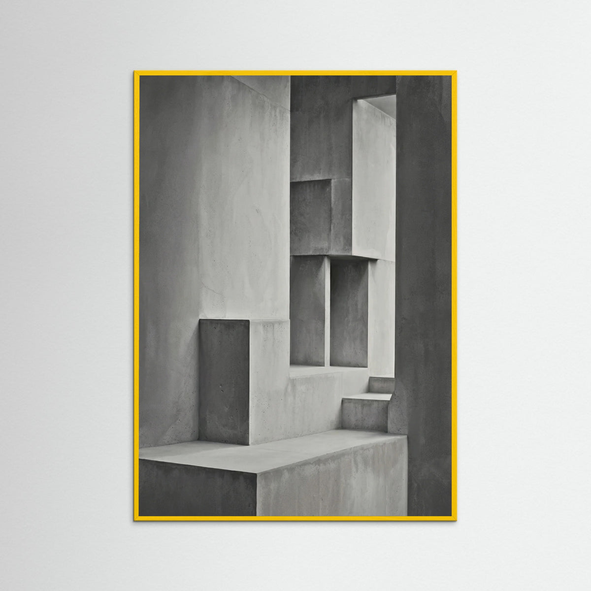 Yellow Wood Geometric Depth