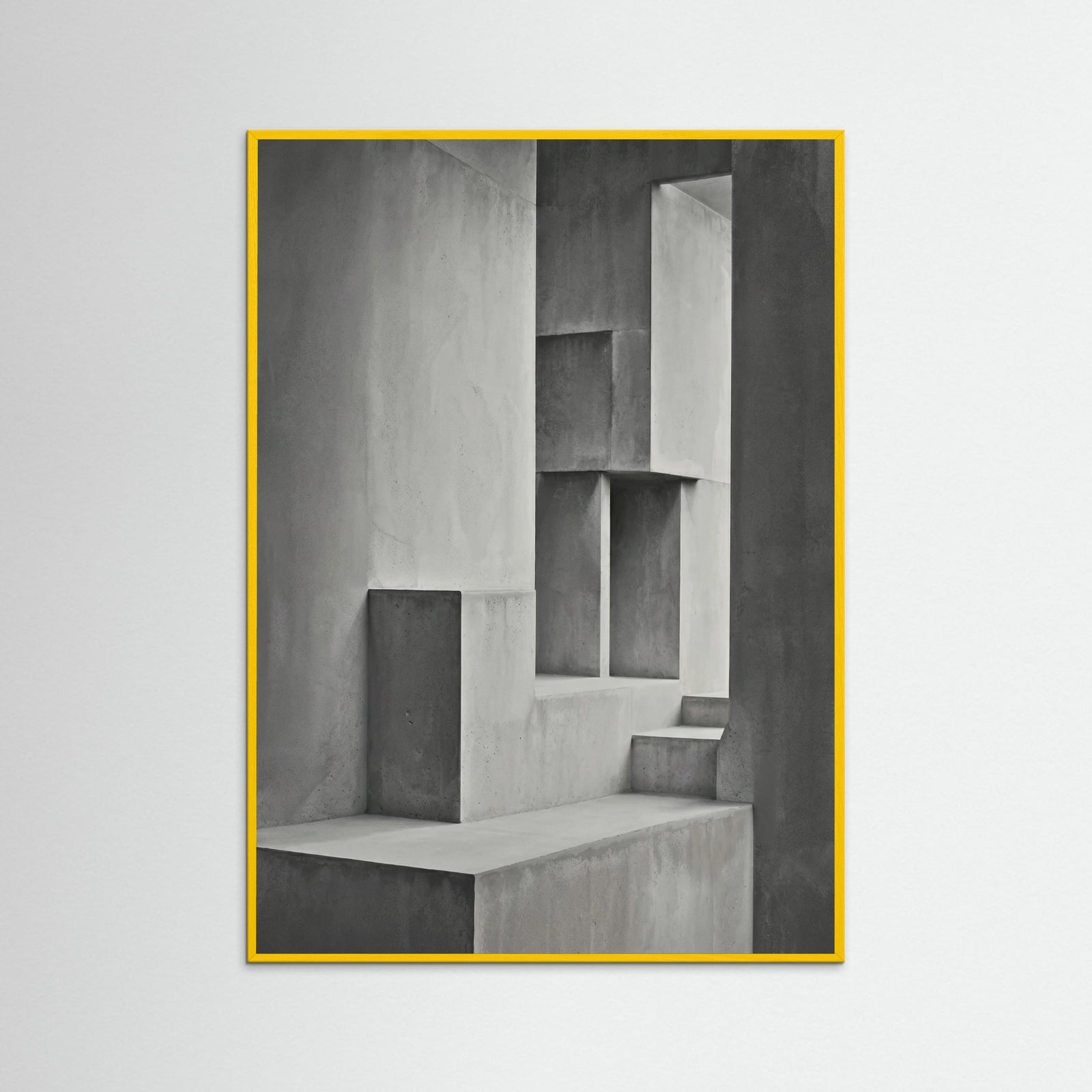 Yellow Wood Geometric Depth