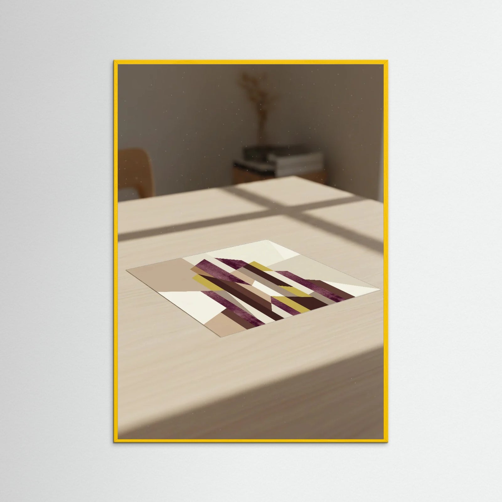 Yellow Wood Geometric Facets