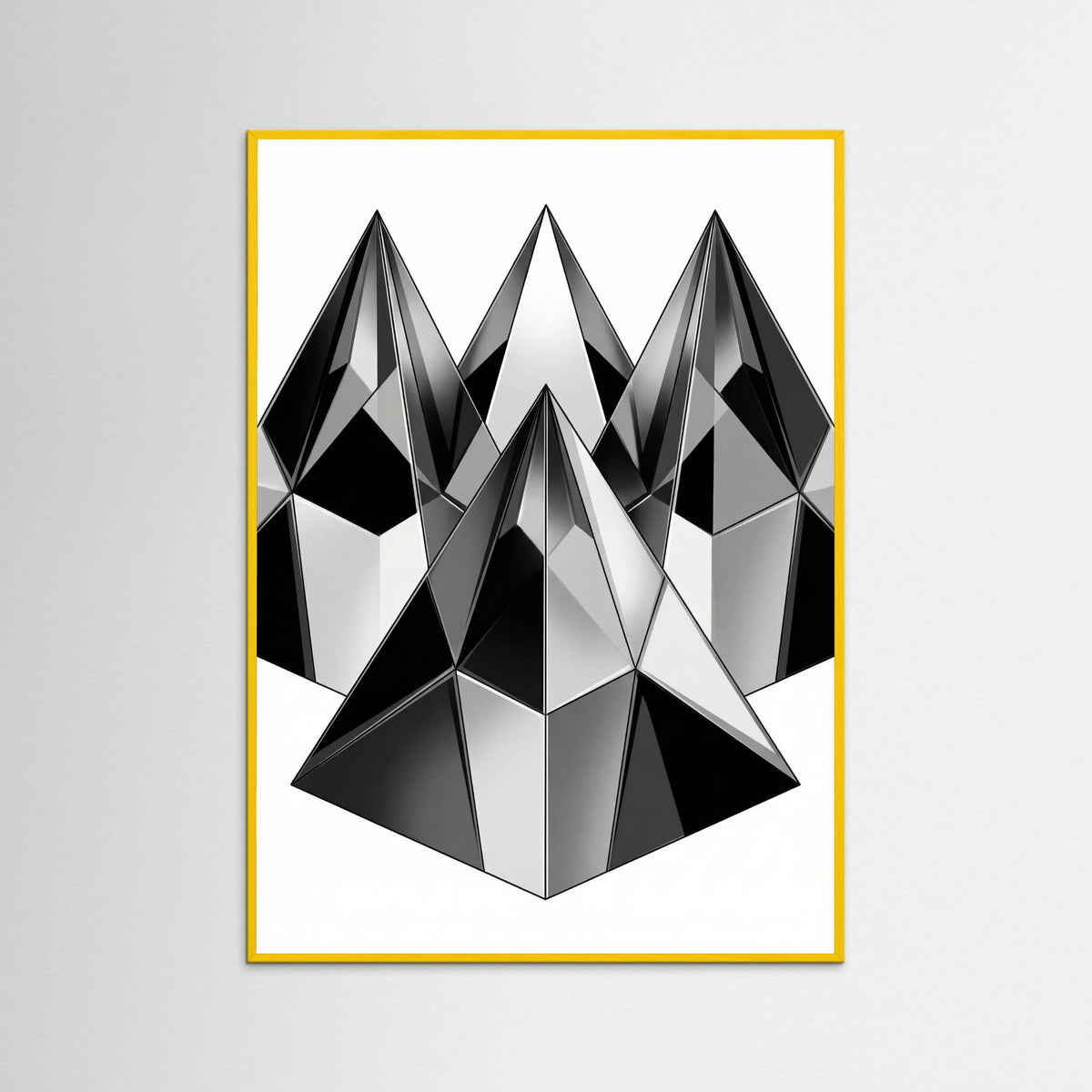 Yellow Wood Geometric Facets