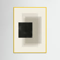 Yellow Wood Geometric Layers