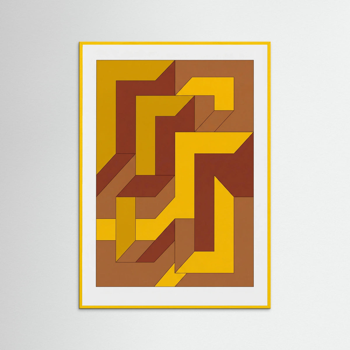 Yellow Wood Geometric Progression