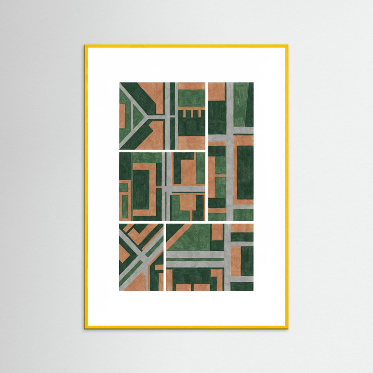 Yellow Wood Geometric Structures