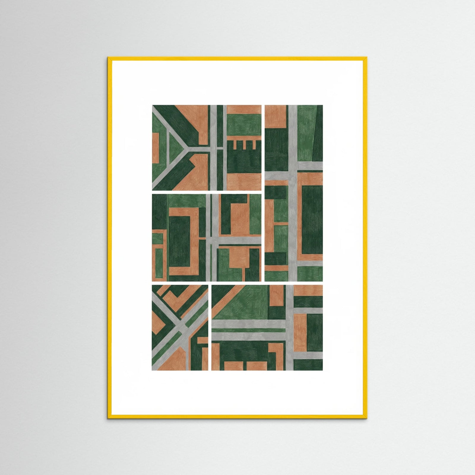 Yellow Wood Geometric Structures