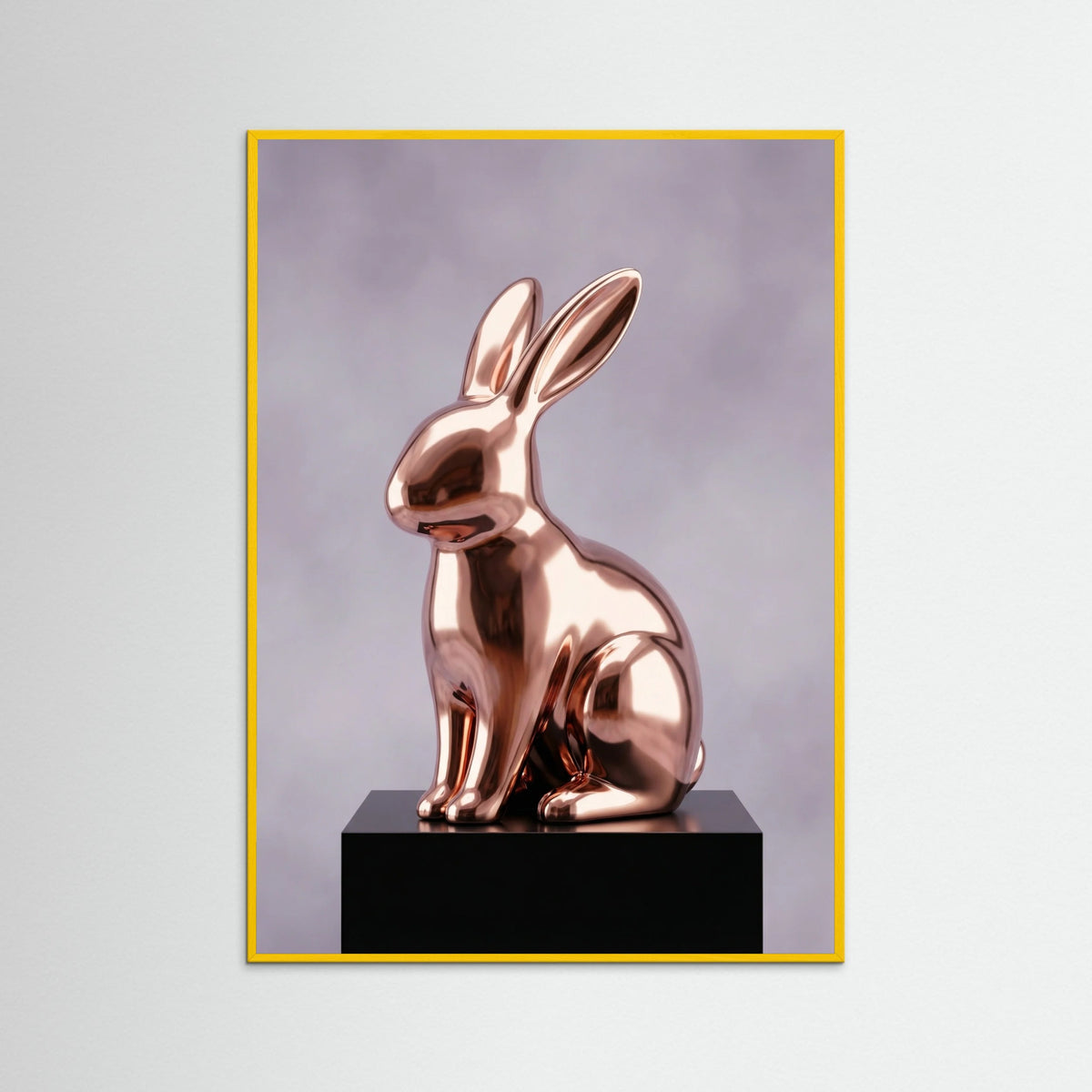 Yellow Wood Gilded Playmate