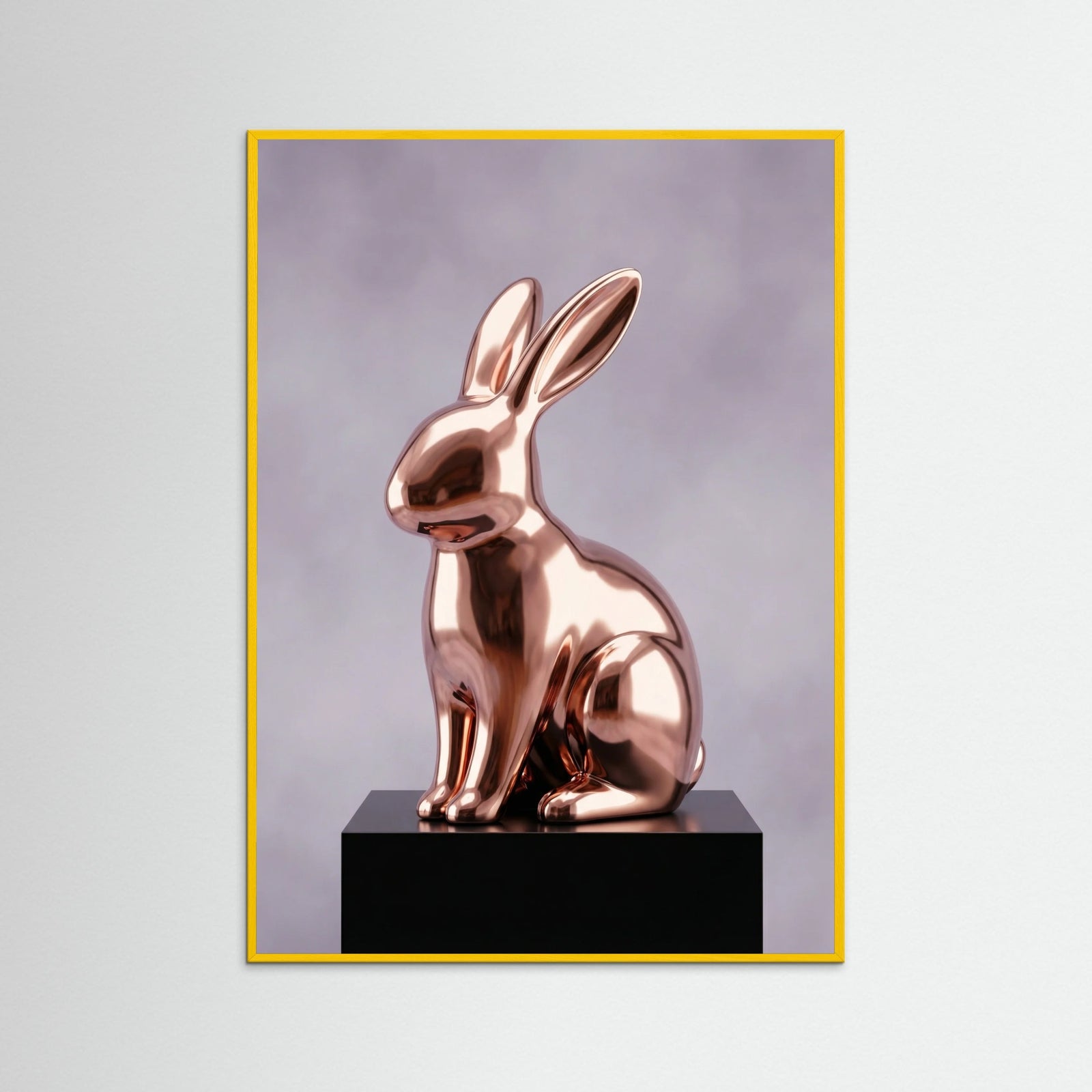 Yellow Wood Gilded Playmate