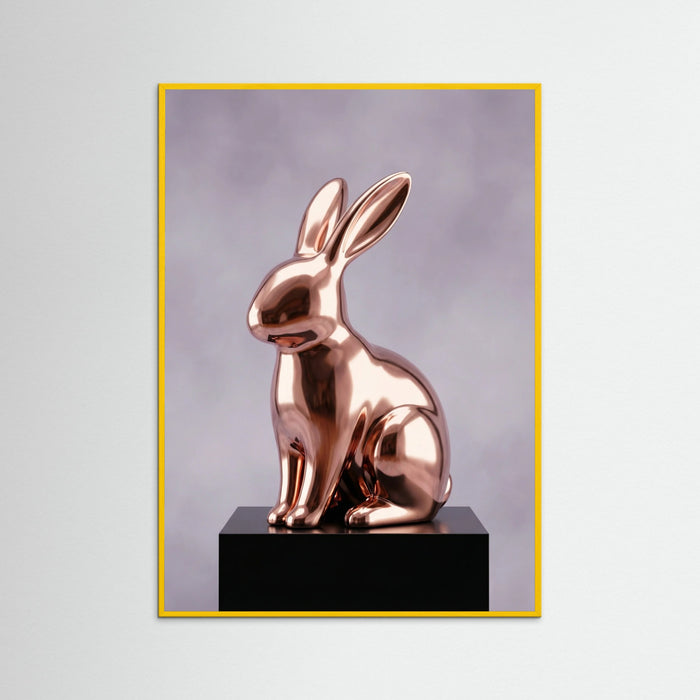 Yellow Wood Gilded Playmate