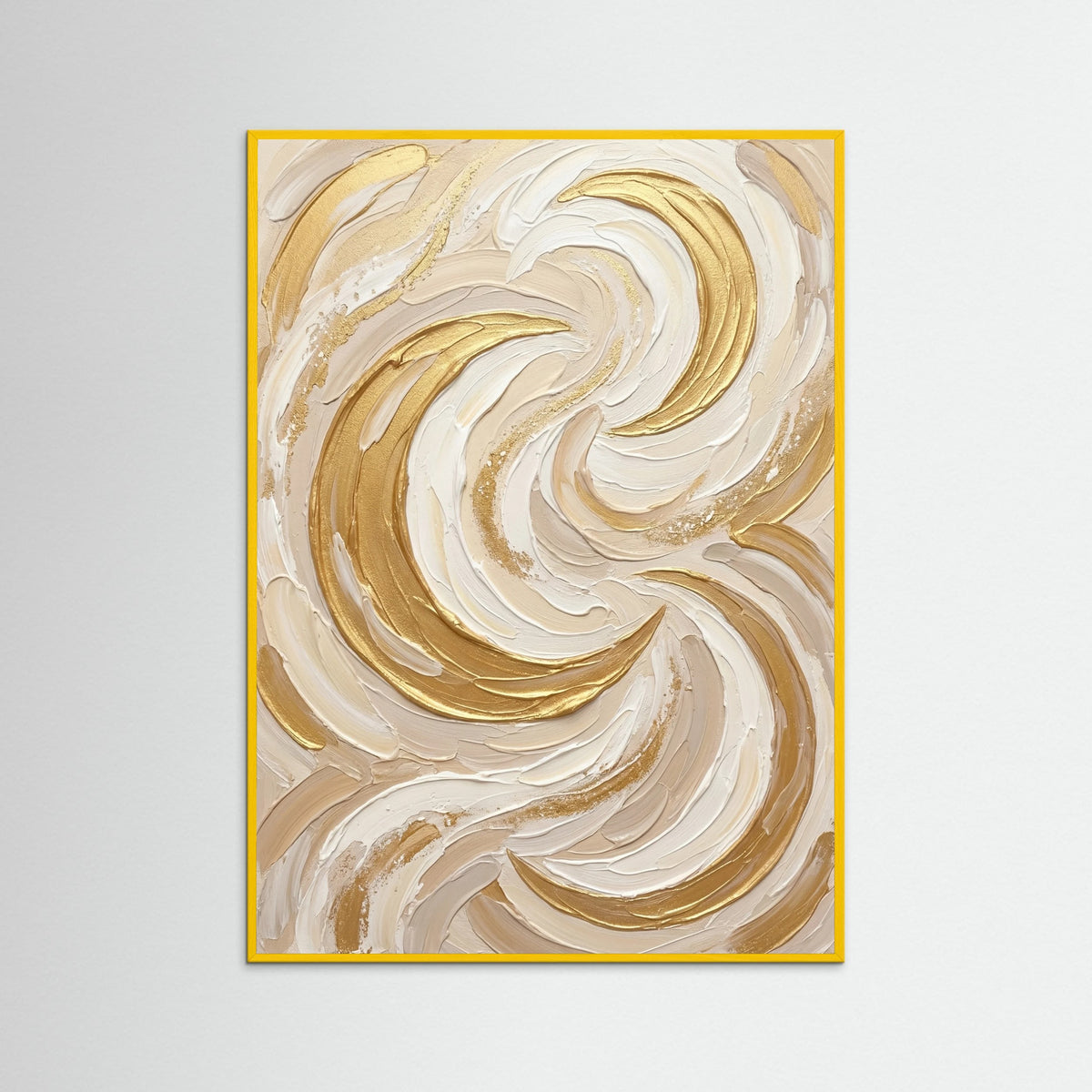 Yellow Wood Gilded Serenity