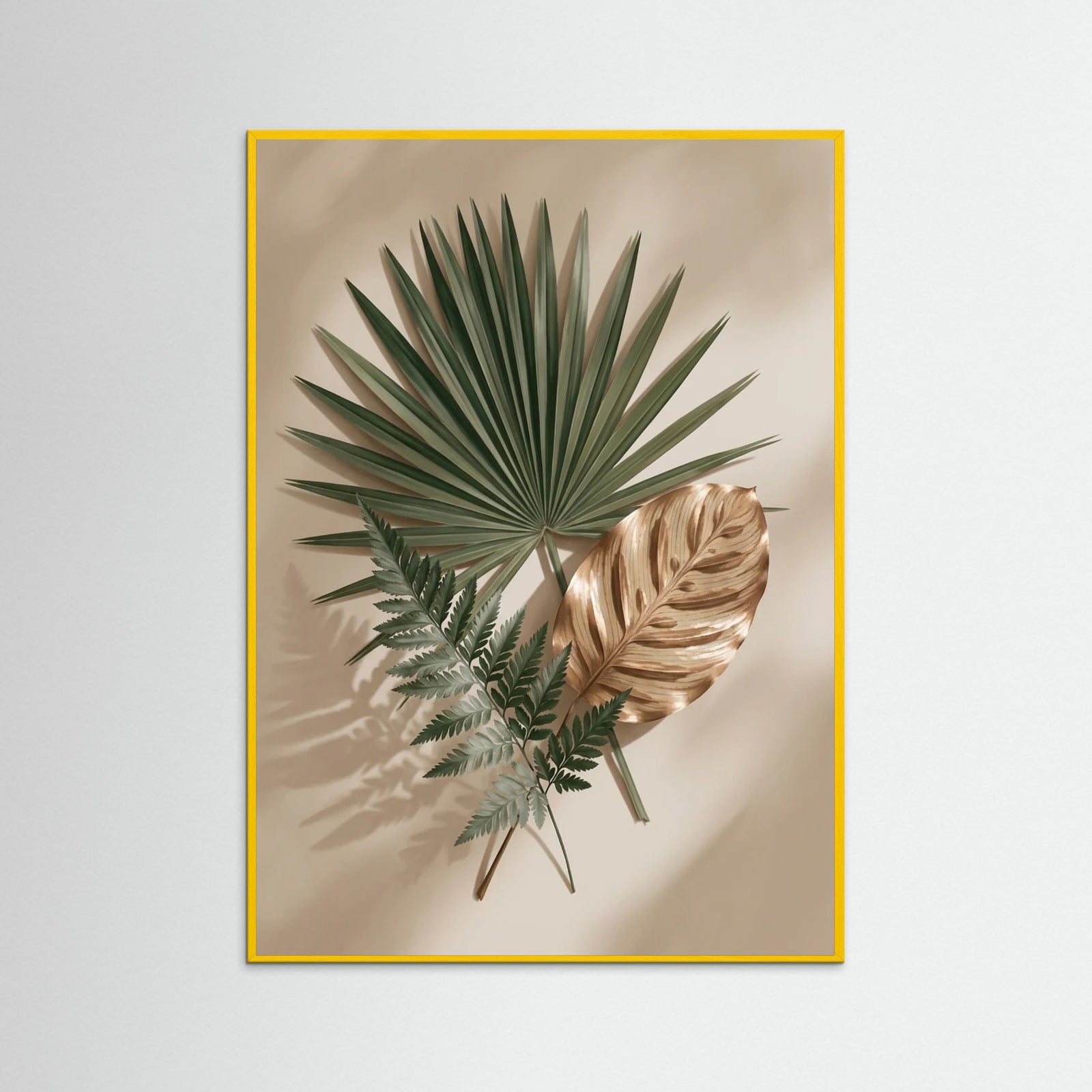 Yellow Wood Gilded Tropics