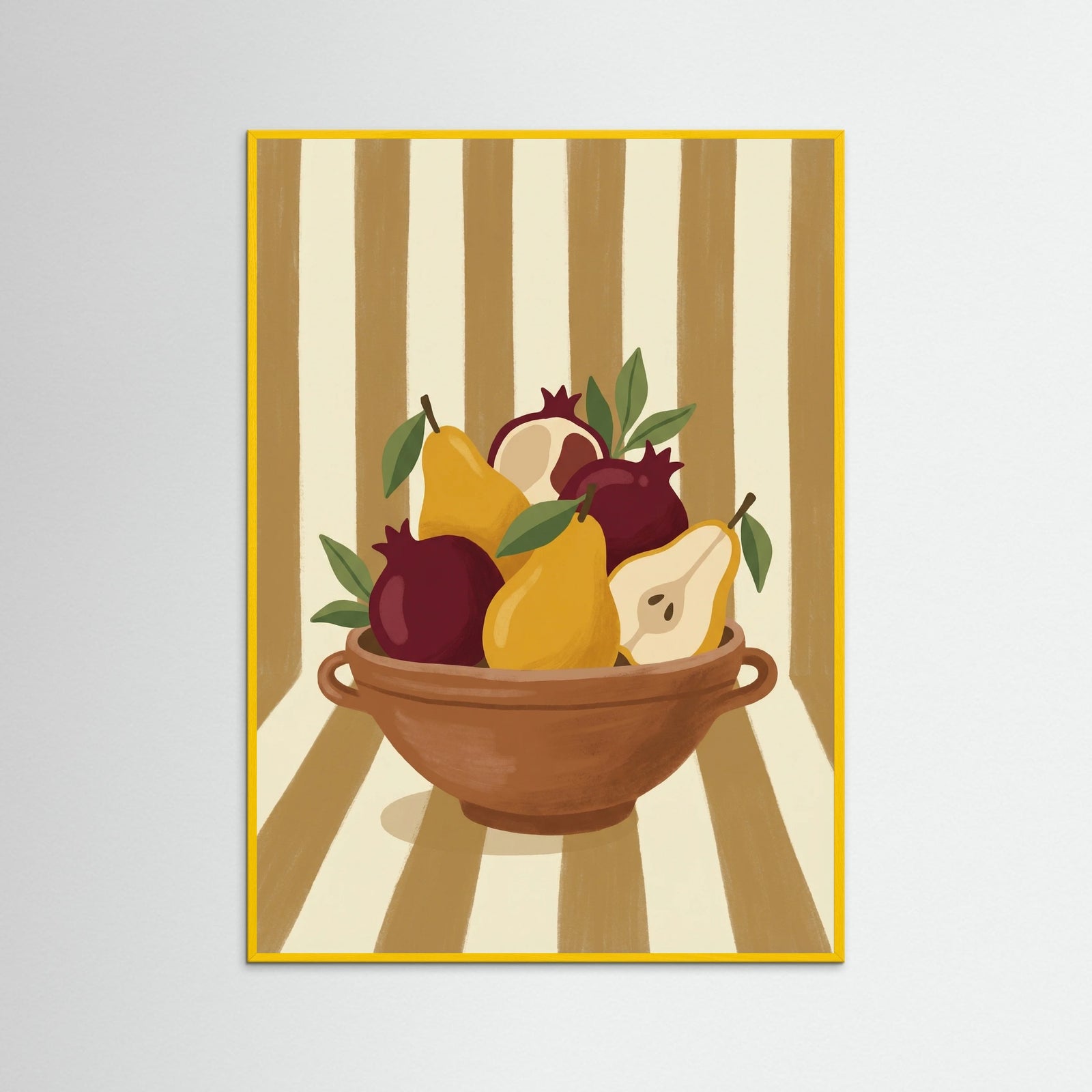 Yellow Wood Golden Arrangement