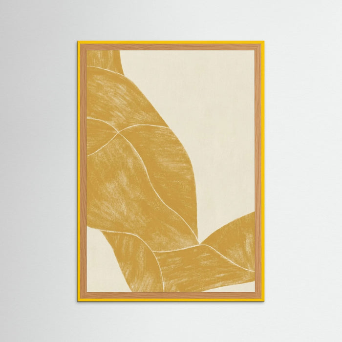 Yellow Wood Golden Flow Mustardyellow