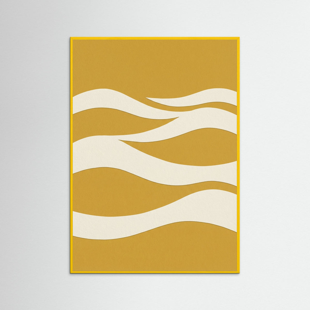 Yellow Wood Golden Fronds