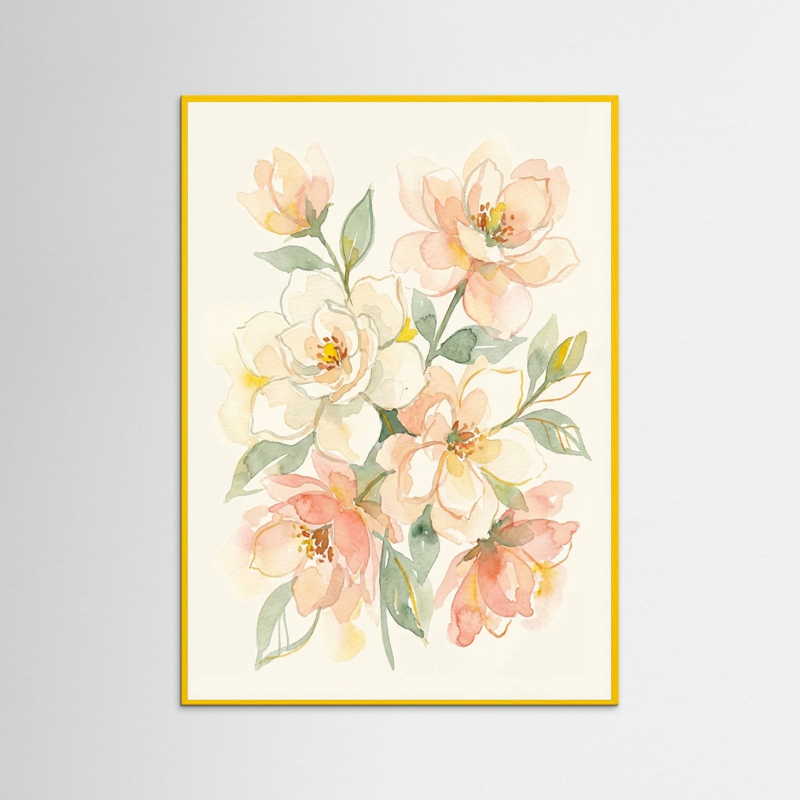 Yellow Wood Golden Poppies