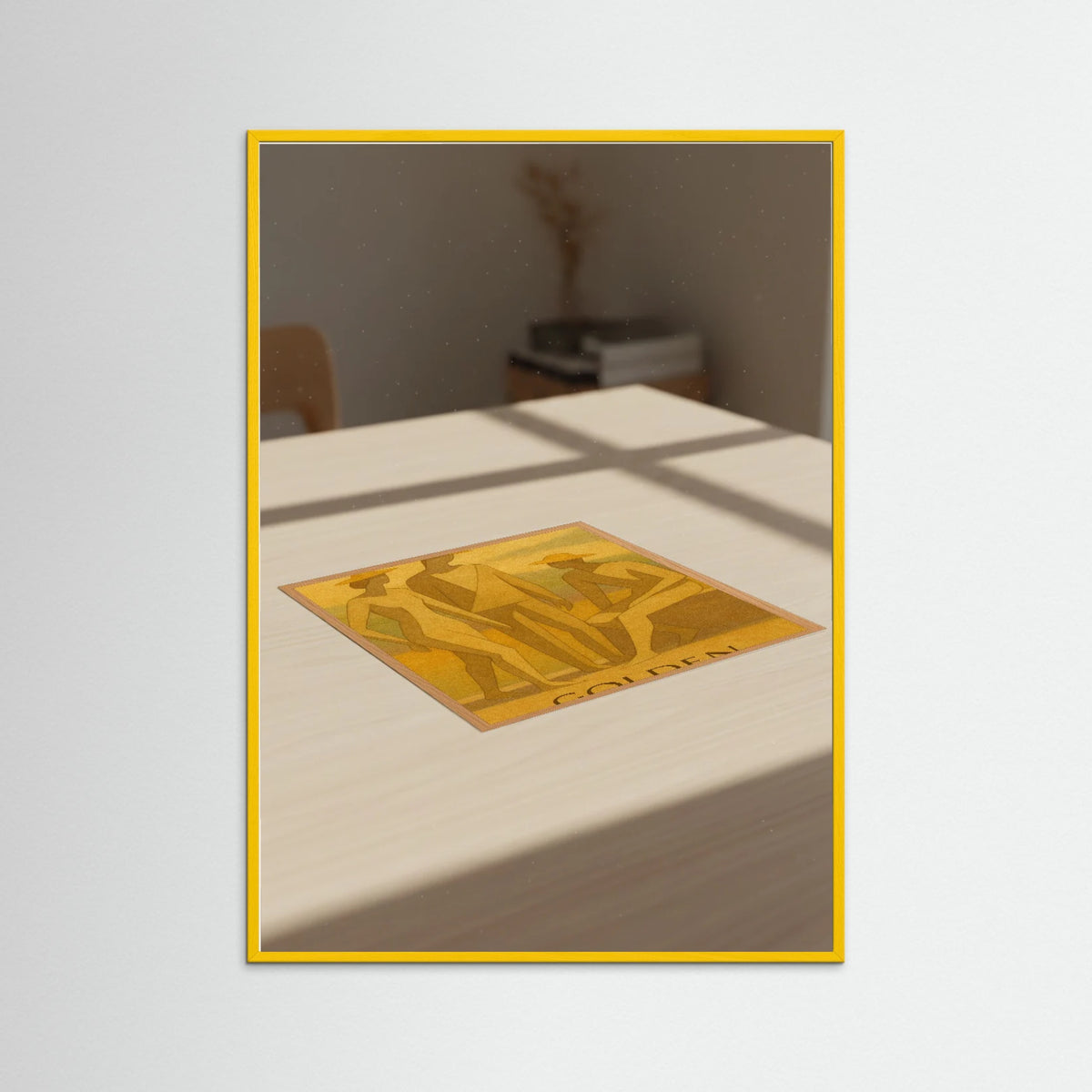 Yellow Wood Golden Reflections