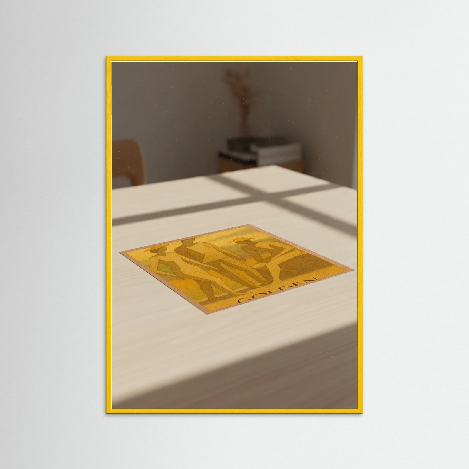 Yellow Wood Golden Reflections