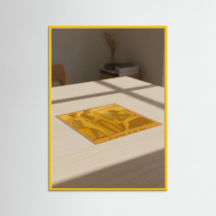 Yellow Wood Golden Reflections