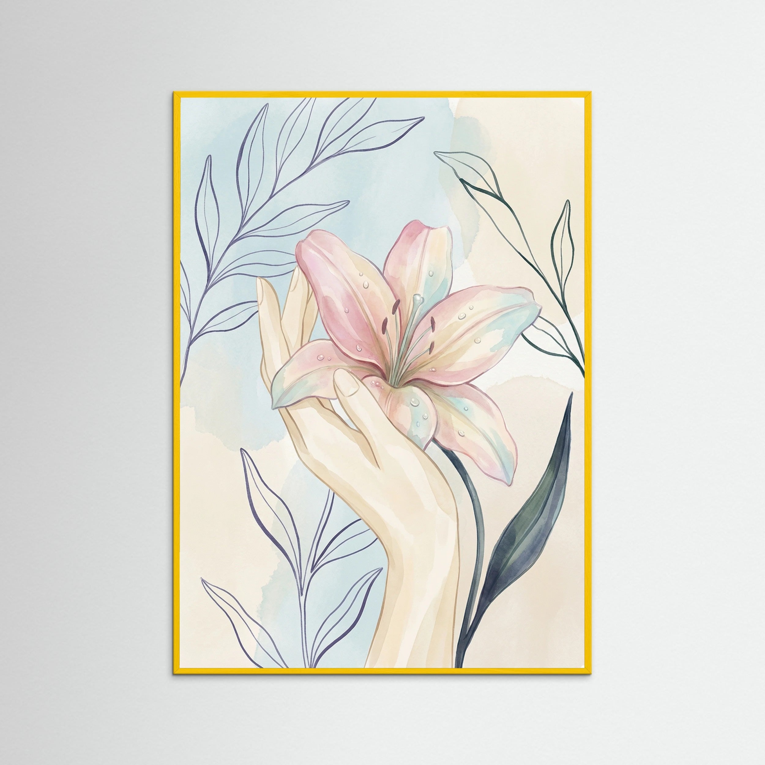 Yellow Wood Graceful Bloom