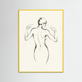 Yellow Wood Graceful Pose