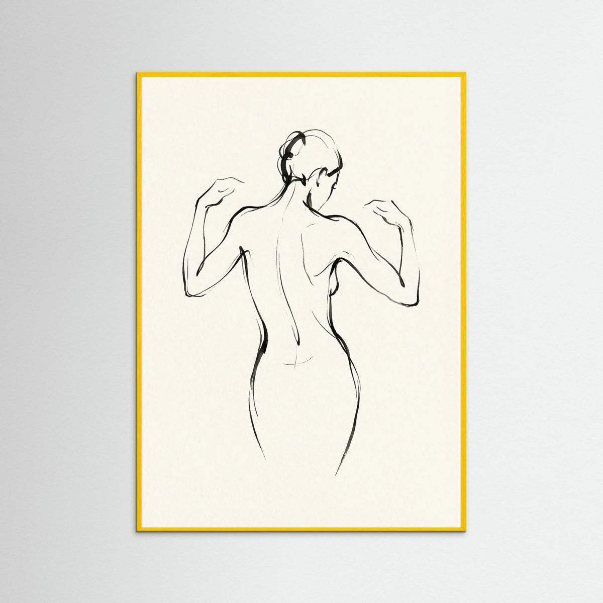 Yellow Wood Graceful Pose