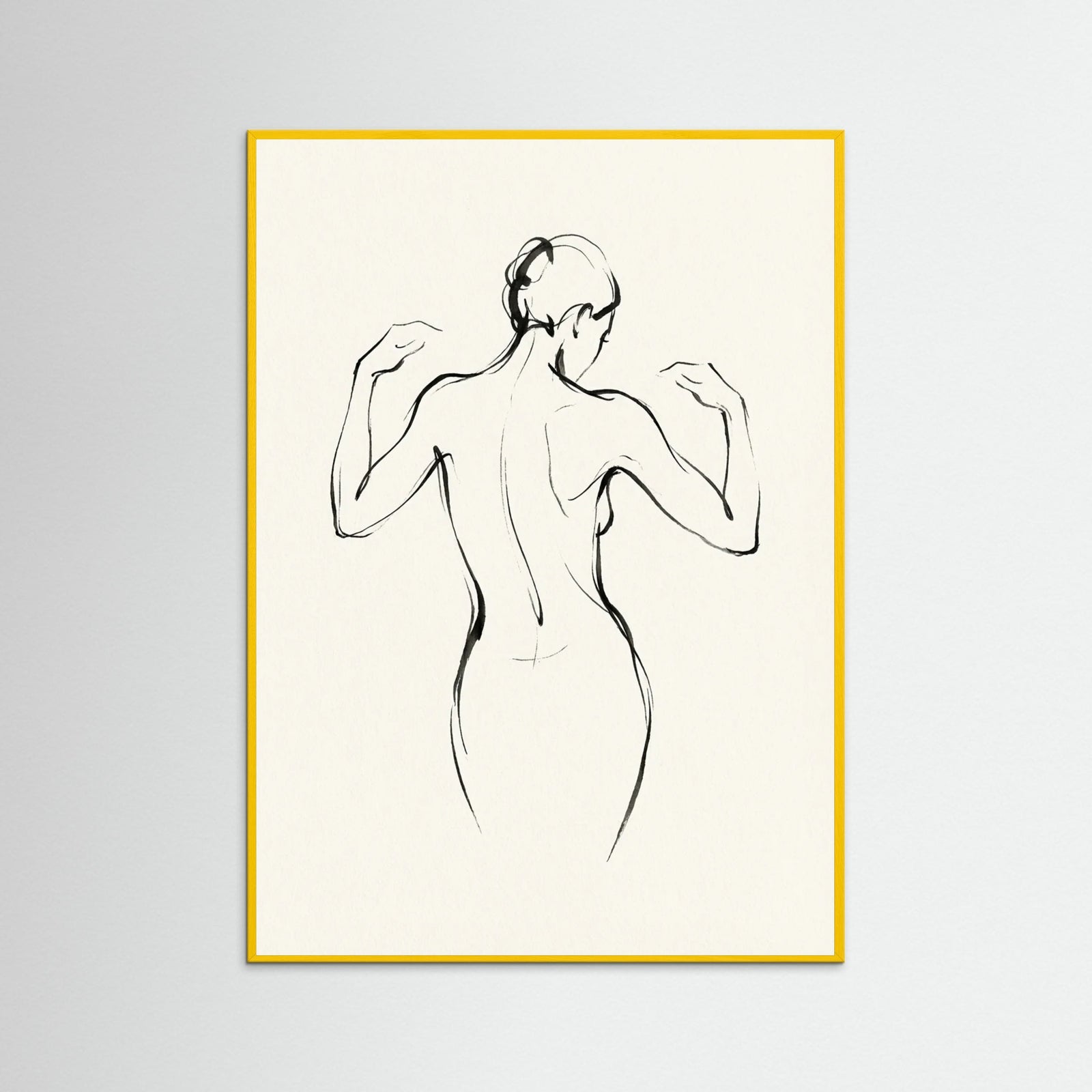 Yellow Wood Graceful Pose