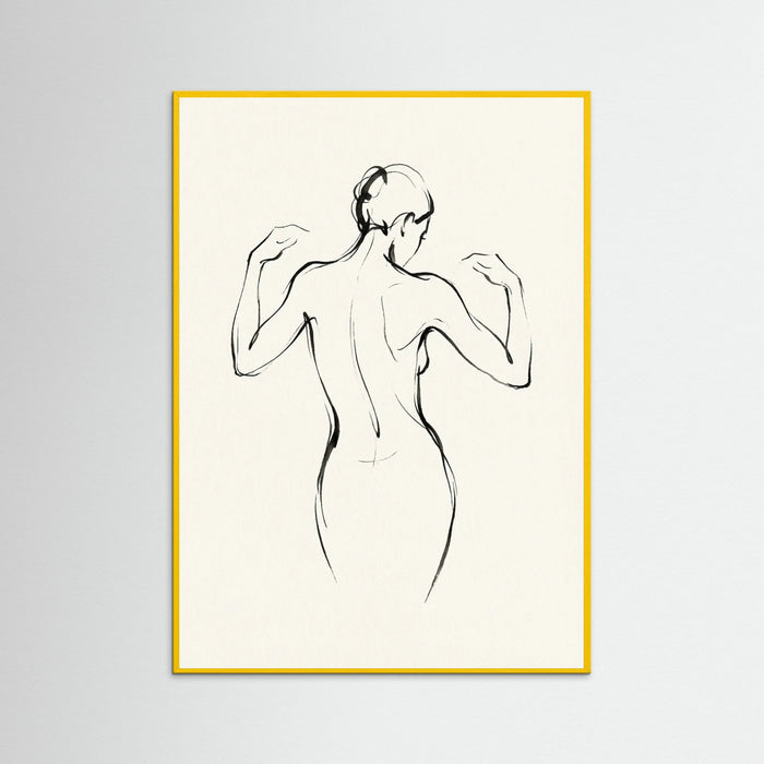 Yellow Wood Graceful Pose