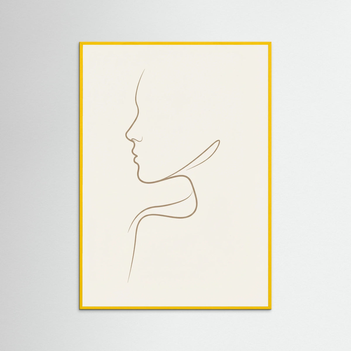 Yellow Wood Graceful Silhouette