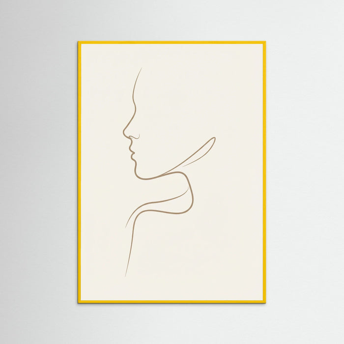 Yellow Wood Graceful Silhouette