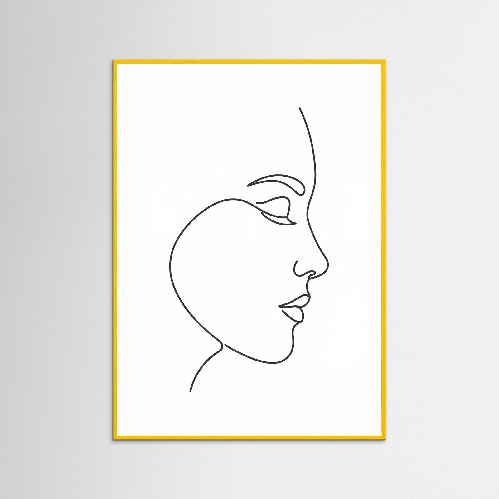 Yellow Wood Graceful Silhouette