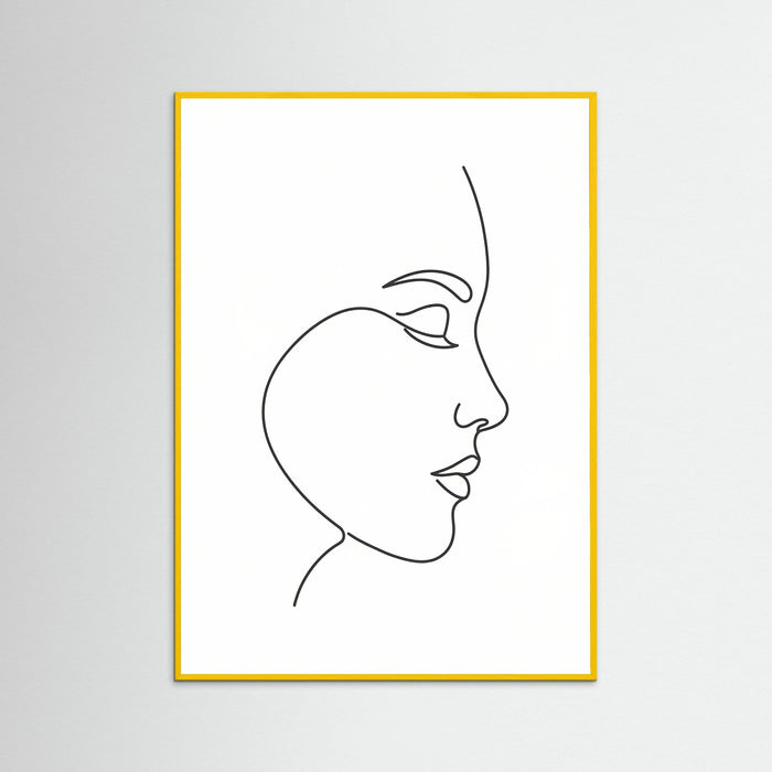 Yellow Wood Graceful Silhouette