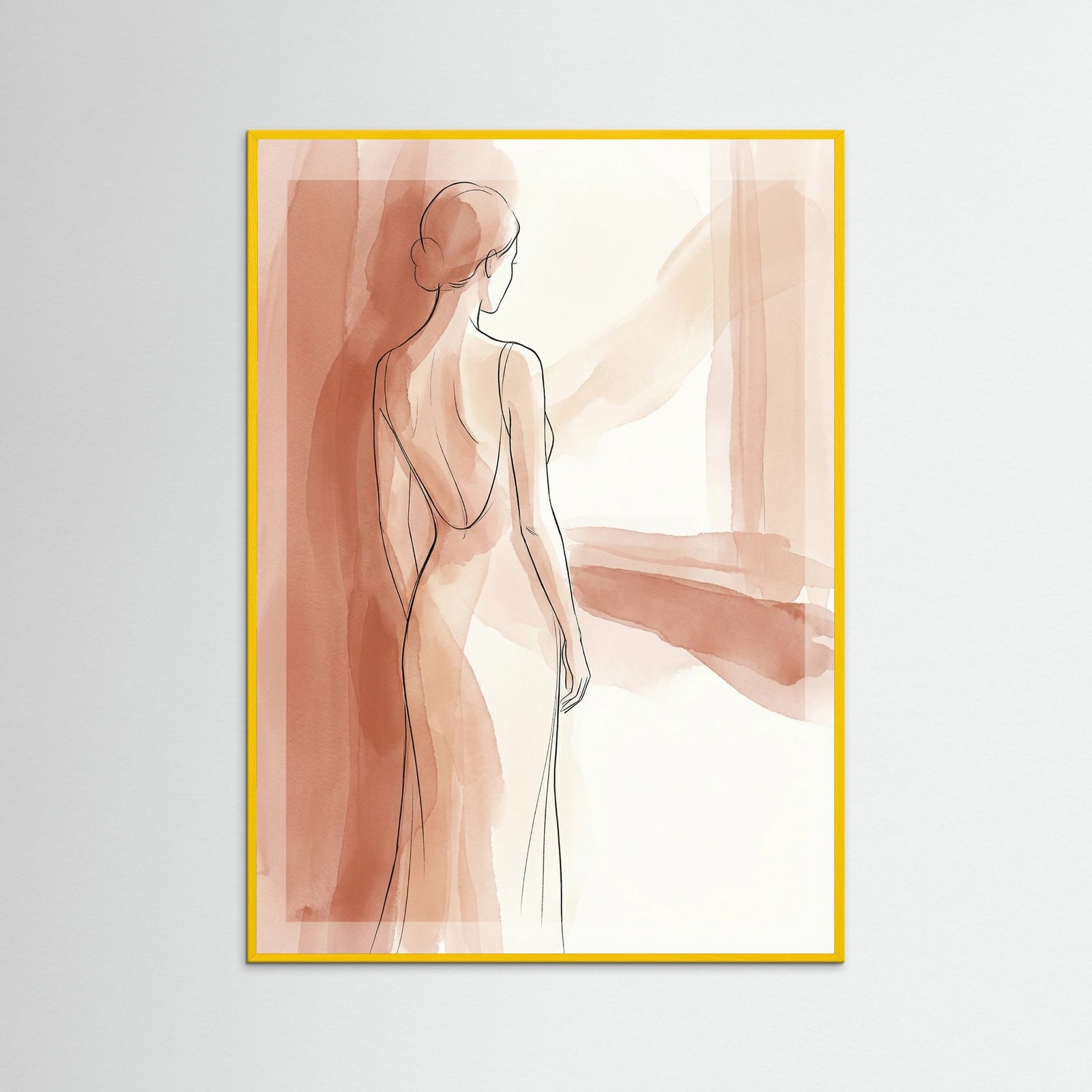 Yellow Wood Graceful Solitude