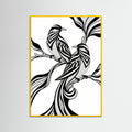 Yellow Wood Graceful Stripes
