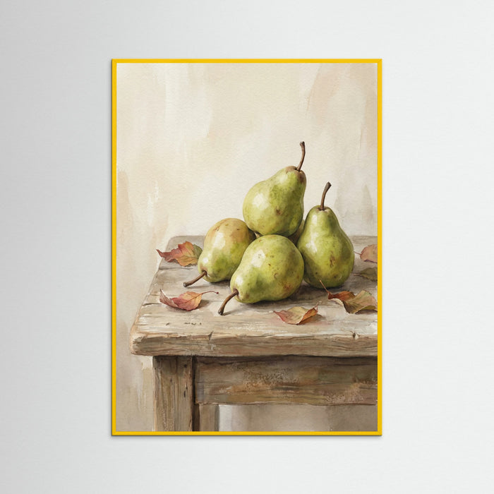 Yellow Wood Grape Bowl Serenity